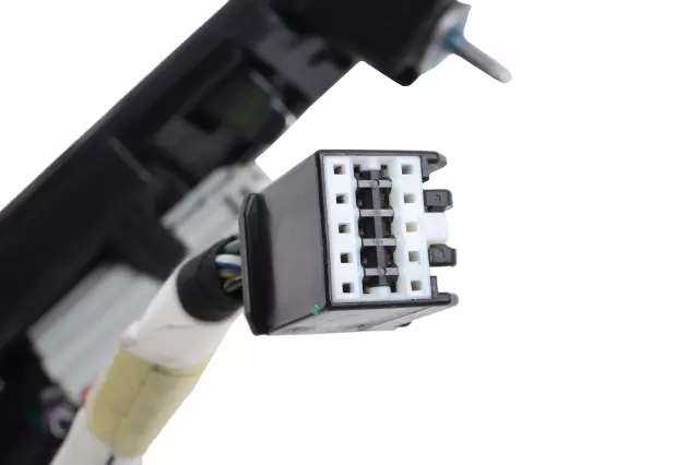 Exterior Bright Chrome Rear Closure Center Applique With License Plate Lamp - GM (84549179)