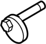 55226AQ50A - Suspension: Lower Control Arm Adjust Bolt for INFINITI: EX35, EX37, FX35, FX37, FX50, Q40, Q60, QX50, QX70 Image