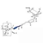GV6Z5E212A - : Catalytic Converter for Ford: Escape Image