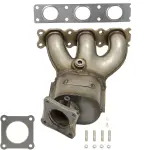 641536 - : Federal / EPA Catalytic Converter - Direct Fit w/ Integrated Manifold for AP Exhaust Image