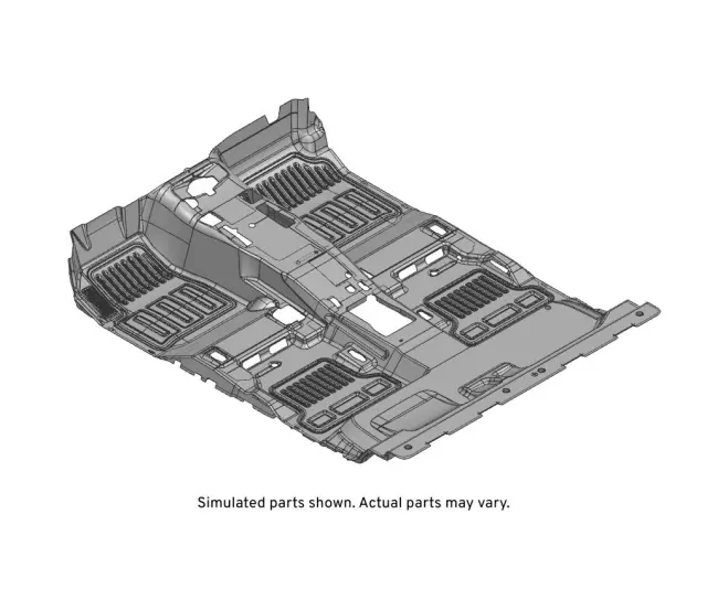 84510095 - Unclassified: Black Floor Panel Mat for GM Image