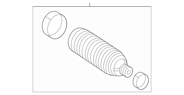 907463000065 - : Repair Kit, Bellows for Mercedes-Benz Image