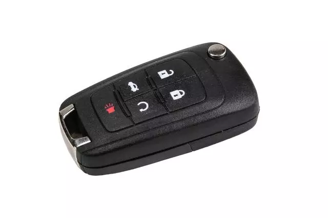 13504259 - : Folding Door Lock and Ignition Lock Key with Transmitter for GMC: Terrain Image