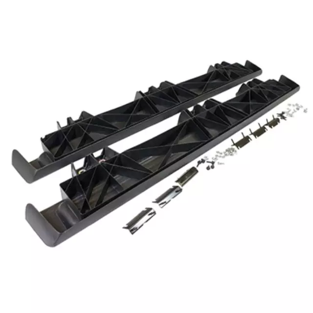 Molded Running Boards - Black - Ford (6L2Z-16450-AA)