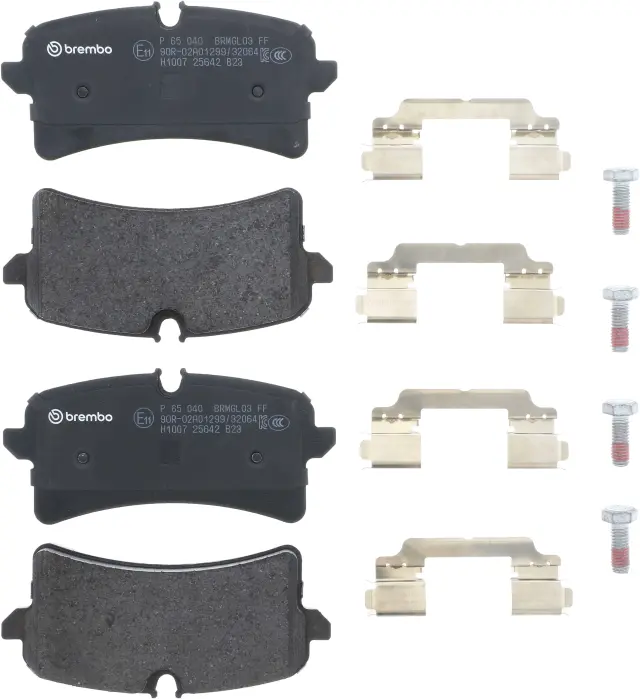 P65040 - Brakes &amp; Brake Parts: Premium Low-Met OE Equivalent Pad for Brembo Image