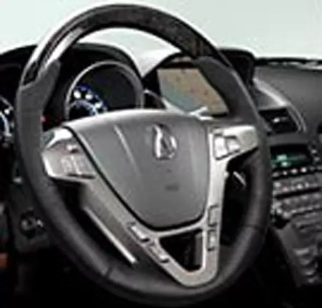 8U97STX211 - Interior: Wood-Grain Steering Wheel - Ebony (Interior) for Acura Image