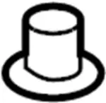 1656635F0A - Engine: Outlet Duct Retainer for INFINITI: FX35 Image