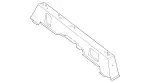 1666101300 - Substructure: Crossmember, Rear Seat for Mercedes-Benz: GL350, GL450, GL550, GL63 AMG, GLS350d, GLS450, GLS550, GLS63 AMG Image