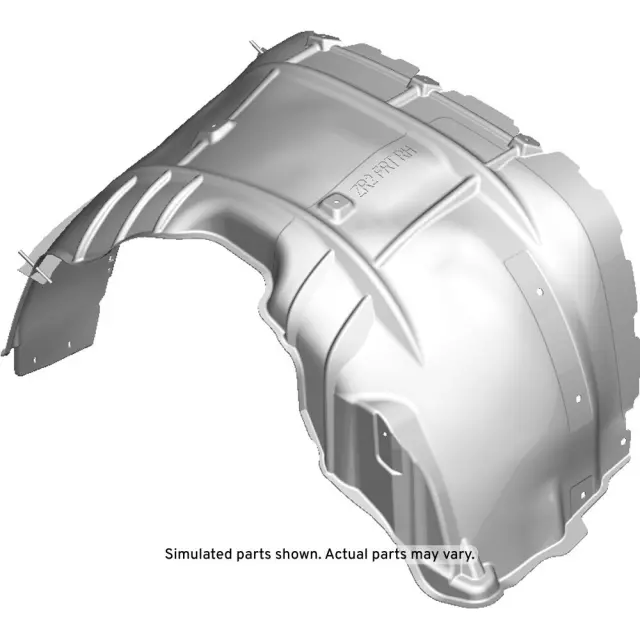 84869179 - Body: Fender Liner for Chevrolet: Colorado Image