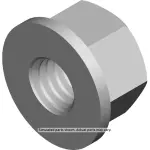 84092187 - : Automatic Transmission Control Bracket Nut for GM Image
