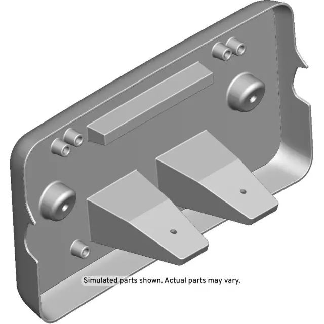84186107 - Body: License Bracket for GMC: Sierra 2500 HD, Sierra 3500 HD Image