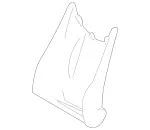 2209104739 - Driver Seat: Trim for Mercedes-Benz: S430, S55 AMG Image
