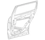 2477305901 - : Door Shell for Mercedes-Benz Image