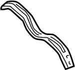 74870AG000 - : Stay Bracket for INFINITI: M45, Q45 Image