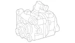 2466190180 - : Power Steering Pump for Mercedes-Benz Image