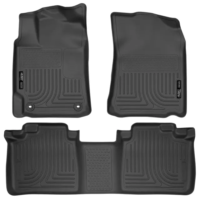 98901 - : Weatherbeater - Front &amp; 2nd Seat Floor Liners for Husky Liners Image