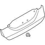KS7Z54423A42AA - Body: Lower Panel for Ford: Fusion, Police Responder Hybrid, SSV Plug-In Hybrid Image