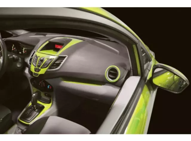 VAA6Z6304288AA - Interior: Interior Trim Kit, Lime Squeeze for Ford: Fiesta Image