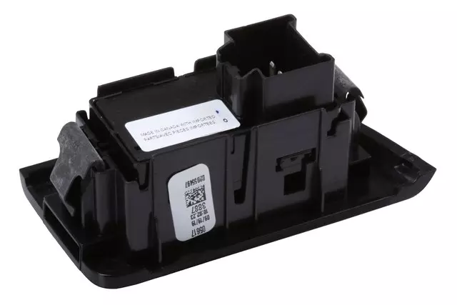 Black Carbon Metallic Driver Side Rear Door Switch Bezel - GM (22824623)