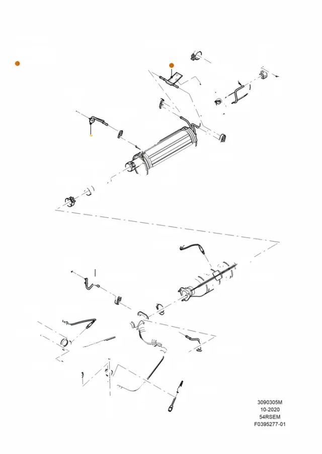 8F9Z9F472H - Emission System: Ft Oxygen Sensor for Ford Image