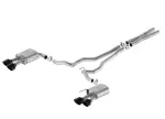 M5200M5EBV - : 2024-2025 Mustang 5.0L Extreme Non-Active With Valance-Black Tip for Ford Performance Parts Image