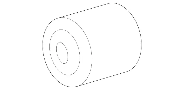 2513330714 - Suspension: Differential Assembly Insulator for Mercedes-Benz Image