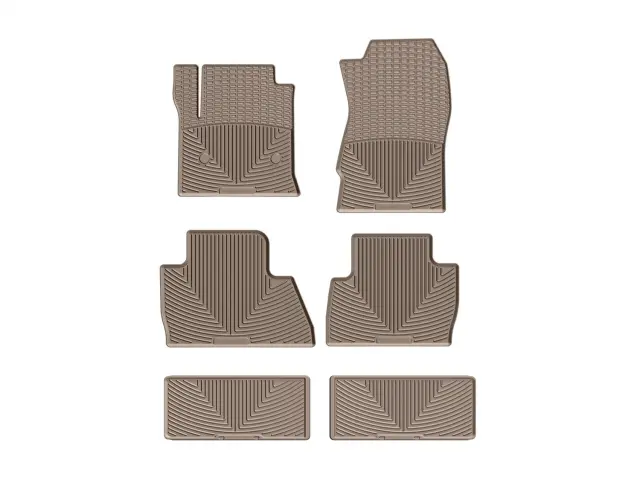 W309TNW324TNW342TN - Accessories: Tan All Weather Floor Mats for WeatherTech Image