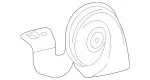 5429304 - : Horn for Mercedes-Benz Image
