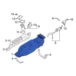 KB3Z9002C - Fuel System: Fuel Tank for Ford Image