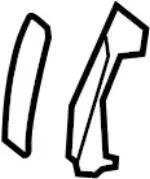 884063JA0A - Body: Recline Cover for Infiniti Image