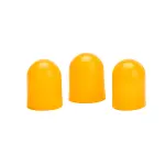 3208 - : LIGHT BULB BOOTS, YELLOW, QTY. 3 for AutoMeter Image