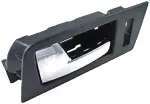 81777 - : Interior Door Handle - Front Left - Black+Chrome for Dorman Image