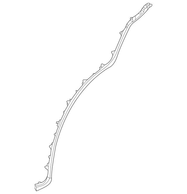 1676980602 - : Door Seal for Mercedes-Benz Image