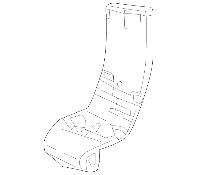 2138318300 - Heating and Ventilation: Air Duct for Mercedes-Benz: E300, E350, E43 AMG, E53 AMG, E63 AMG S Image image
