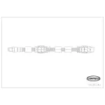 19036340 - : Corteco Brake Hydraulic Hose for Corteco Image
