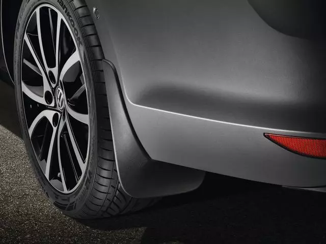 Splash Guards - Black - Rear - Volkswagen (5G9-075-101)