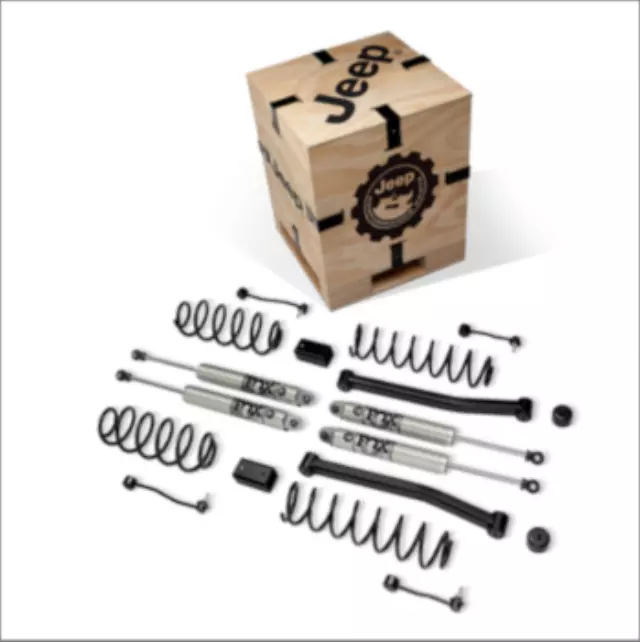77072395AC - : Lift Kit, 2" Lift, with Fox Shocks, Aluminum Body Monotube for Mopar Image