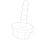 928 - : Tapping Screw for Mercedes-Benz: C220, C230, C280, C43 AMG, CL500, CL55 AMG, CL550, CL600, CL63 AMG, CL65 AMG, S430, S55 AMG Image