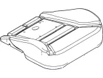 8E6Z78632A22C - Body: Seat Cushion Pad for Mercury: Mariner Image