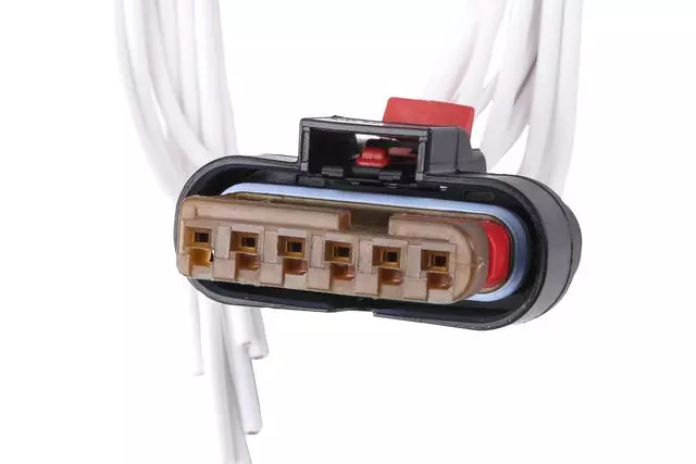 19367746 - : 6-Way Female Multi-Purpose Wire Connector with Leads for GM Image