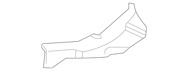 23091841309051 - Body: Inner Cover for Mercedes-Benz Image