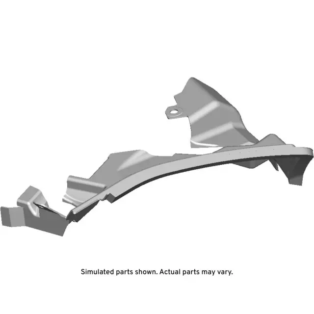 84225439 - : Driver Side Auxiliary Radiator Rear Duct for Chevrolet: Corvette Image