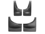 110011120025 - : Black MudFlap No-Drill DigitalFit® MudFlap Kit for WeatherTech Image
