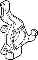 40015CG000 - : Knuckle for INFINITI: FX35, FX45 Image