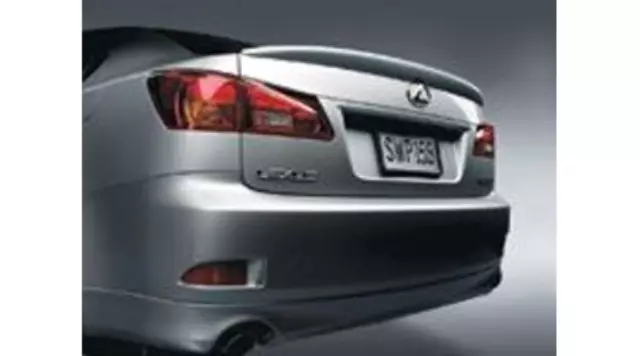 815053860C0 - Exterior: Rear Spoiler, Chmsl Cover - Black for Lexus: IS F, IS250, IS350 Image