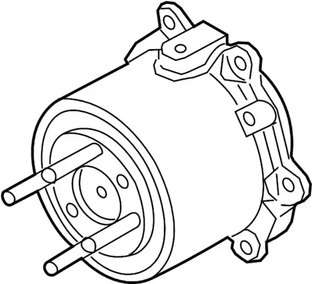 387613KA0B - Universals &amp; Rear Axle: Coupling Assembly for INFINITI: JX35, QX60 Image