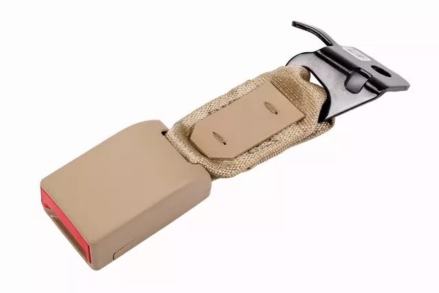 19260427 - : Light Cashmere Rear Seat Belt with Buckle for GM Image