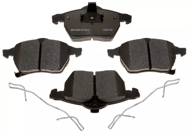14D819MH - Brake: Front Brake Pad Set for Saab: 9-5 | Saturn: L100, L200, L300, LS, LS1, LS2, LW1, LW2, LW200, LW300 Image