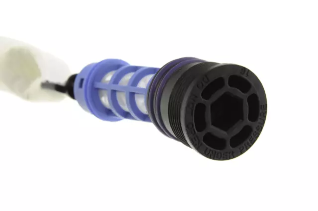 22996648 - : Air Conditioning Receiver Drier Assembly for Cadillac: CT6, Escalade, Escalade ESV | Chevrolet: Silverado 1500, Silverado 1500 LD, Silverado 2500 HD, Silverado 3500 HD, Suburban, Suburban 3500 HD, Tahoe | GMC: Sierra 1500, Sierra 1500 Limited, Sierra 2500 HD, Sierra 3500 HD, Yukon, Yukon XL Image