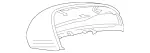 9981149007831 - Body: Mirror Cover for Mercedes-Benz Image